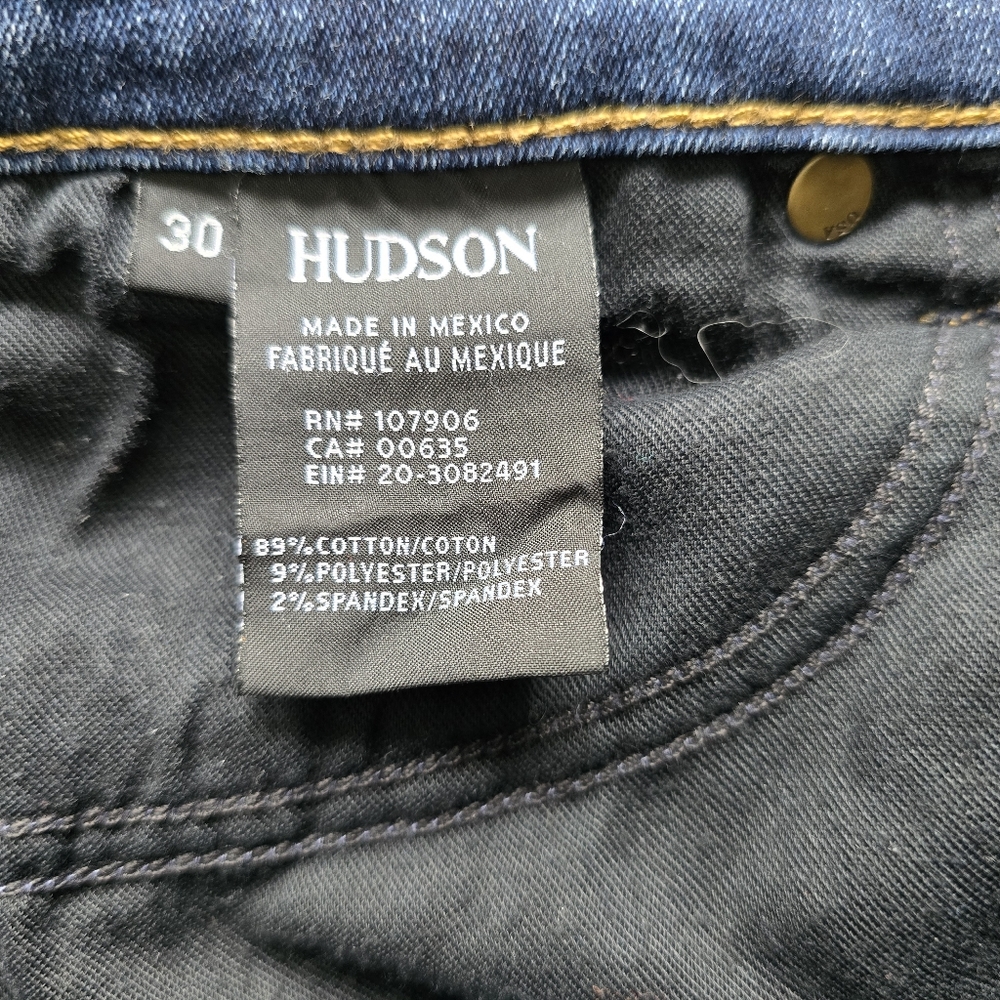 Hudson Skinny Stretch Women's Jeans Size 30 - Picture 8 of 11